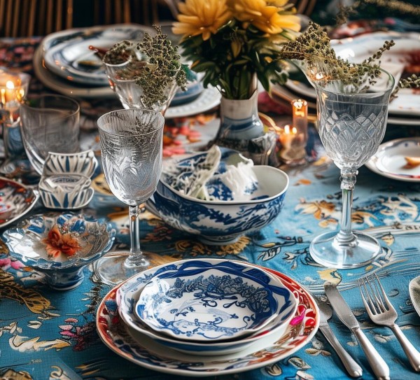 中西餐摆台服务实验报告，理论与实践融合下的摆台艺术探究